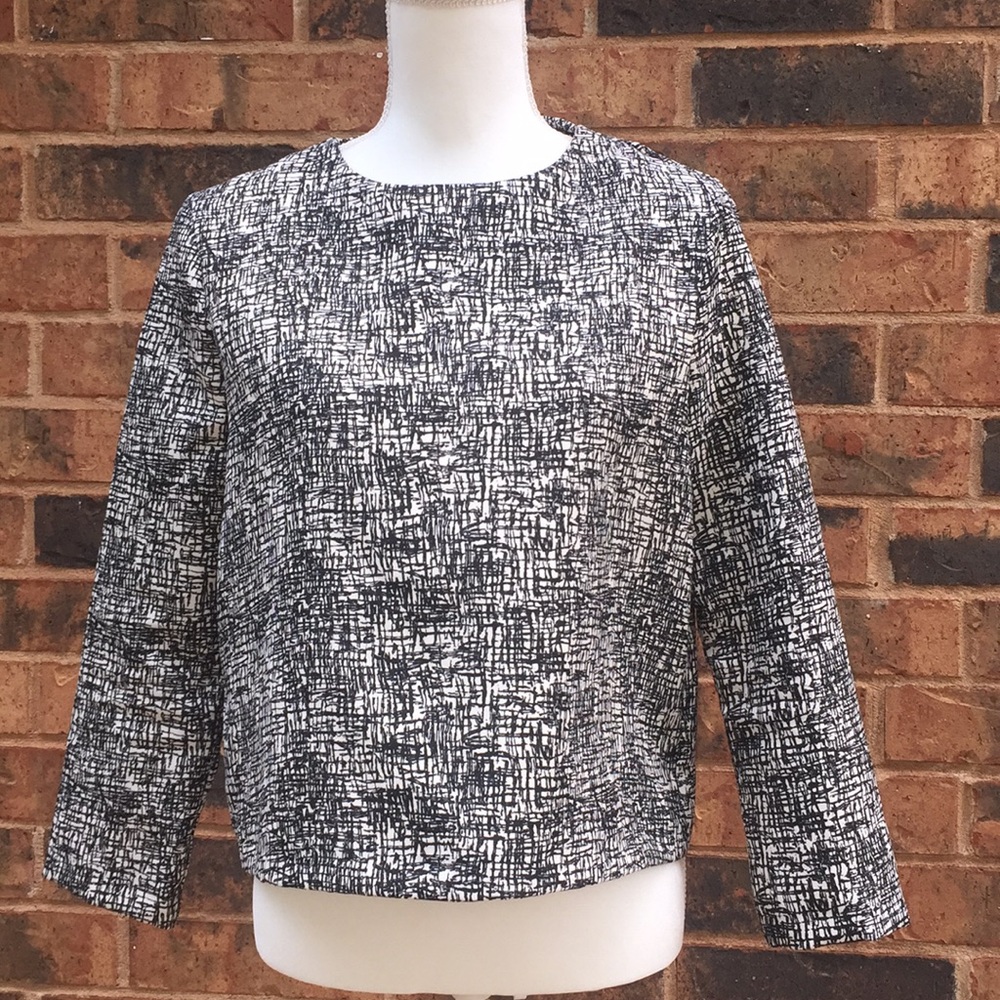 Zara woman long sleeve top